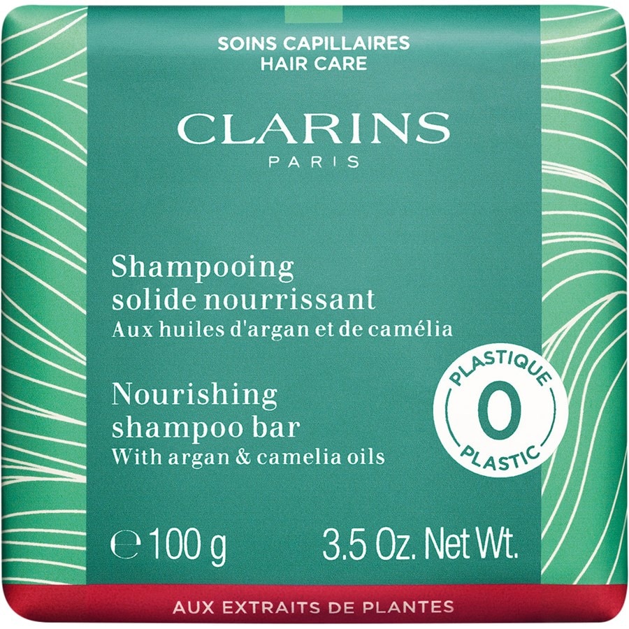 

Шампунь CLARINS Shampooing solide nourrissant - Festes Shampoo, 100 g