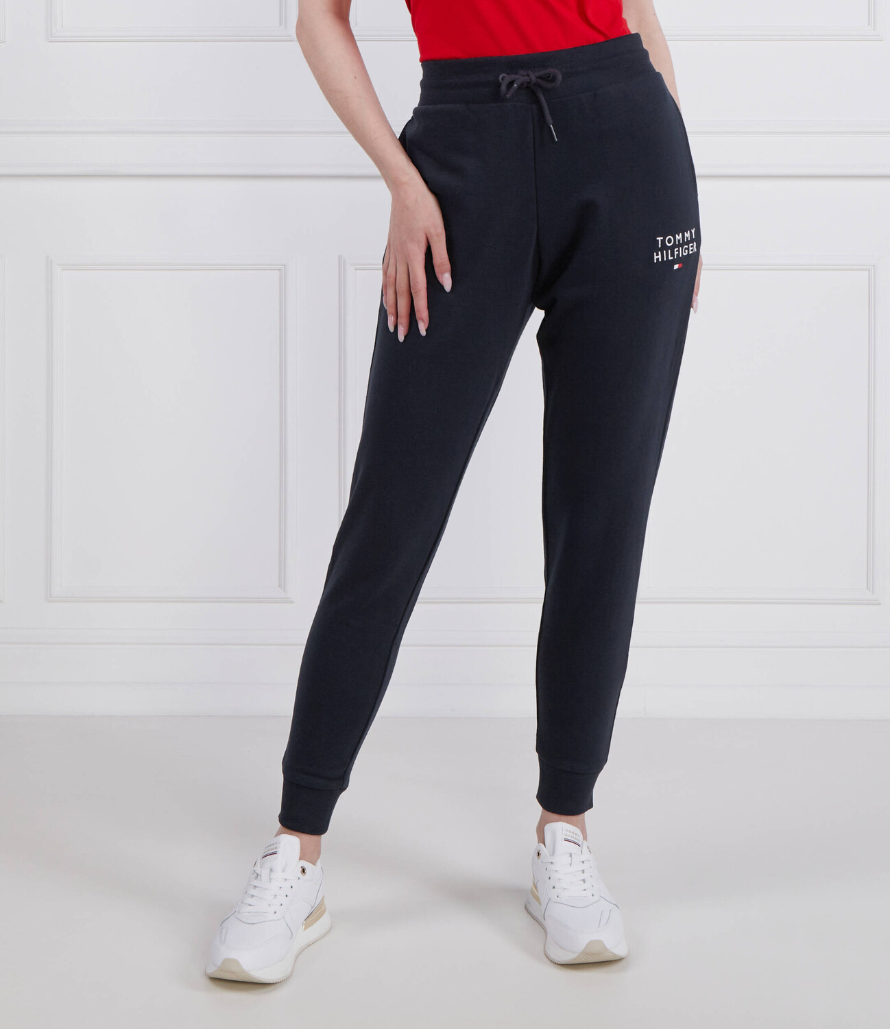 Спортивные брюки Tommy Hilfiger Regular Fit, темно-синий — фото 3