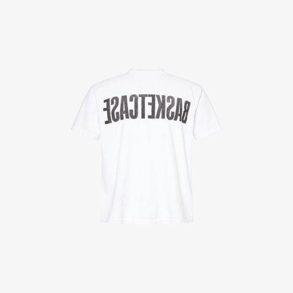 

Футболка Basketcase с круглым вырезом и графическим принтом, белый