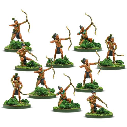 

Миниатюра Warlord Games Mythic Americas: Maya - Tikal Archers