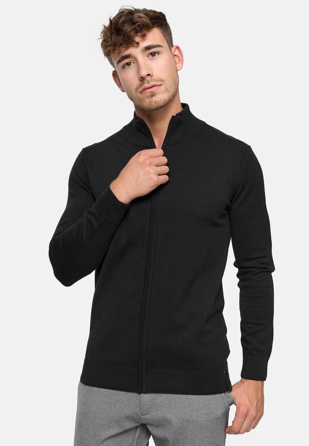 

Толстовка LAU INDICODE JEANS, цвет black