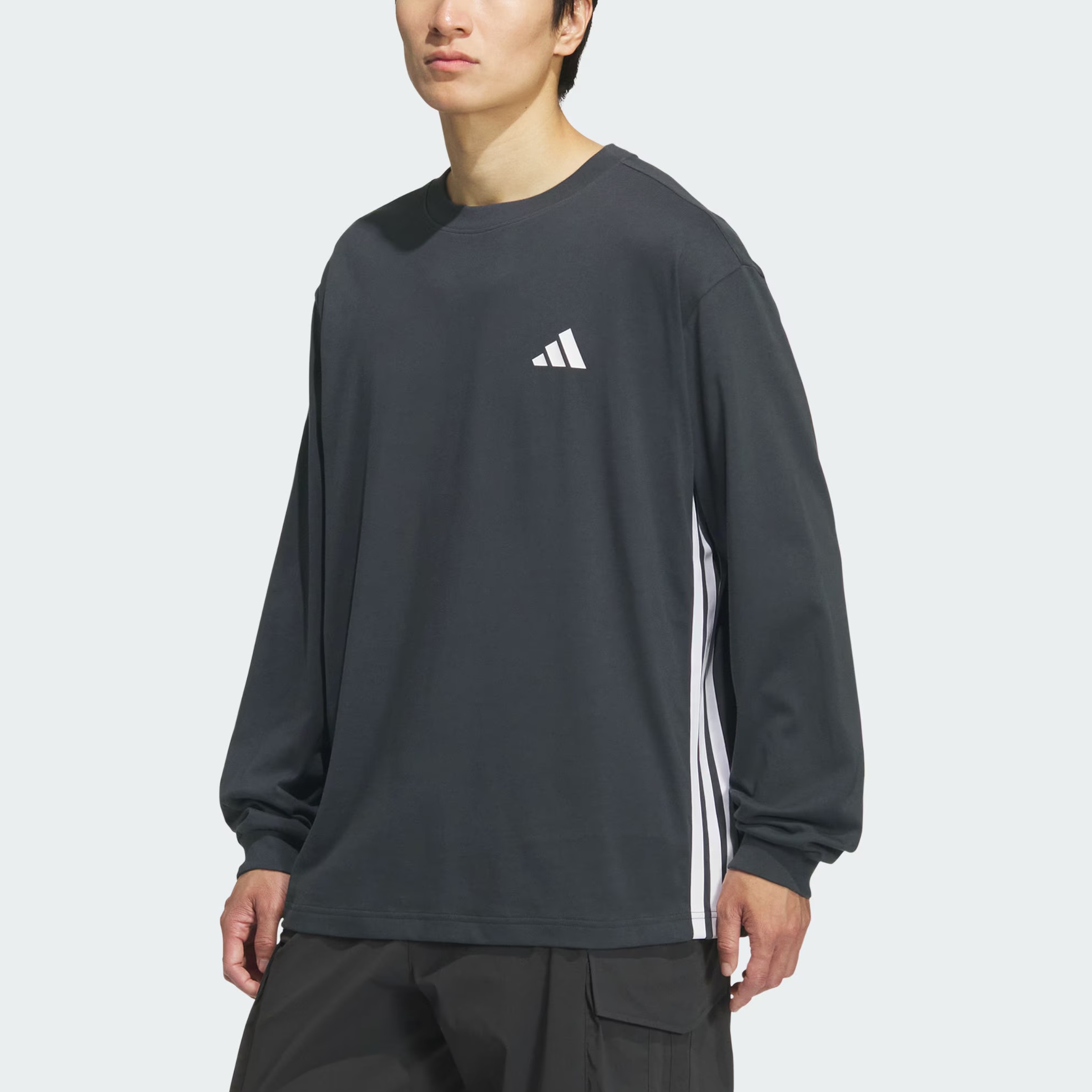 Футболка Unisex Dark Gray Adidas, темно-серый — фото 2