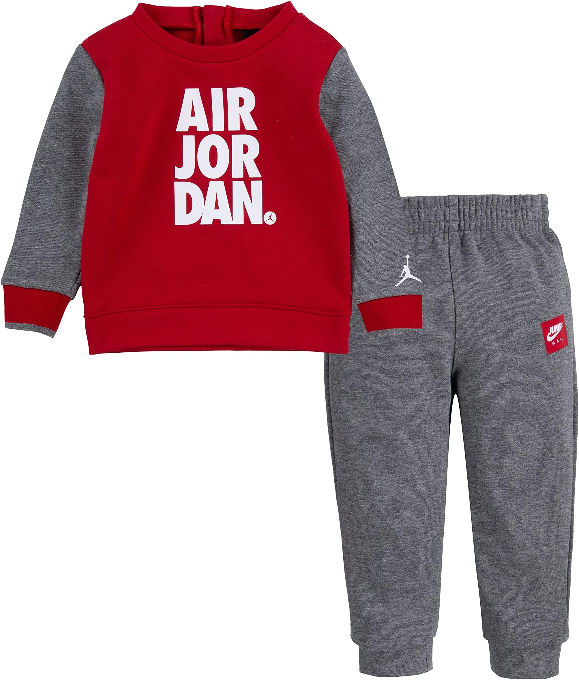 

Детский набор Jordan Jumpman FT Crew Set, цвет Carbon Heather