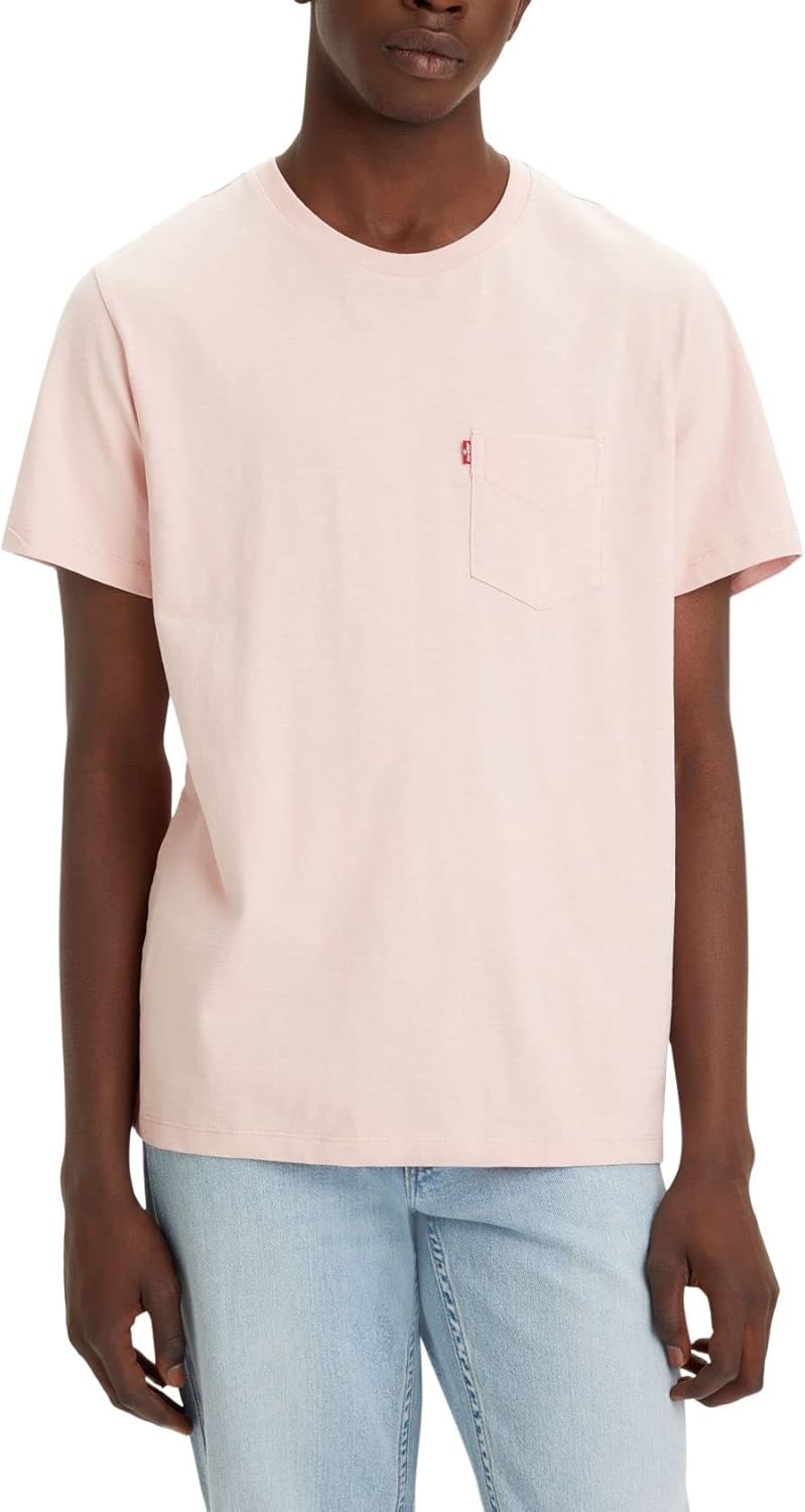 

Мужская футболка Levi's с коротким рукавом и классическим карманом (доступна в большом размере), (New) Peachskin, Оранжевый, Мужская футболка Levi's с коротким рукавом и классическим карманом (доступна в большом размере), (New) Peachskin