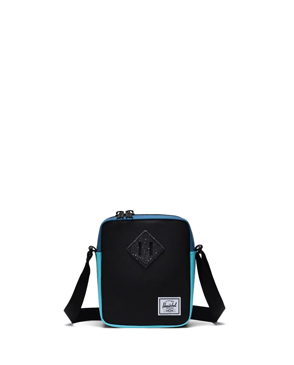 

Черная сумка через плечо унисекс на молнии Herschel, черный