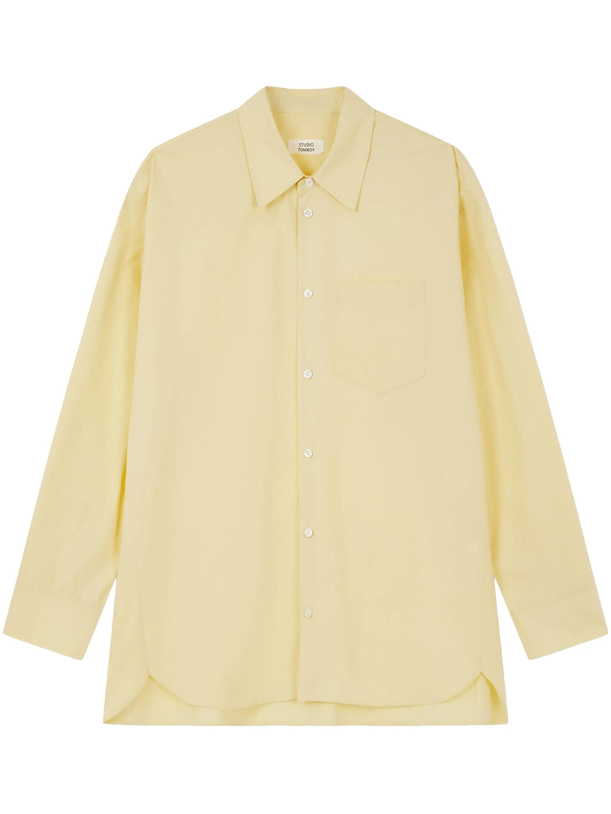 

Рубашка на пуговицах Tomboy, желтый