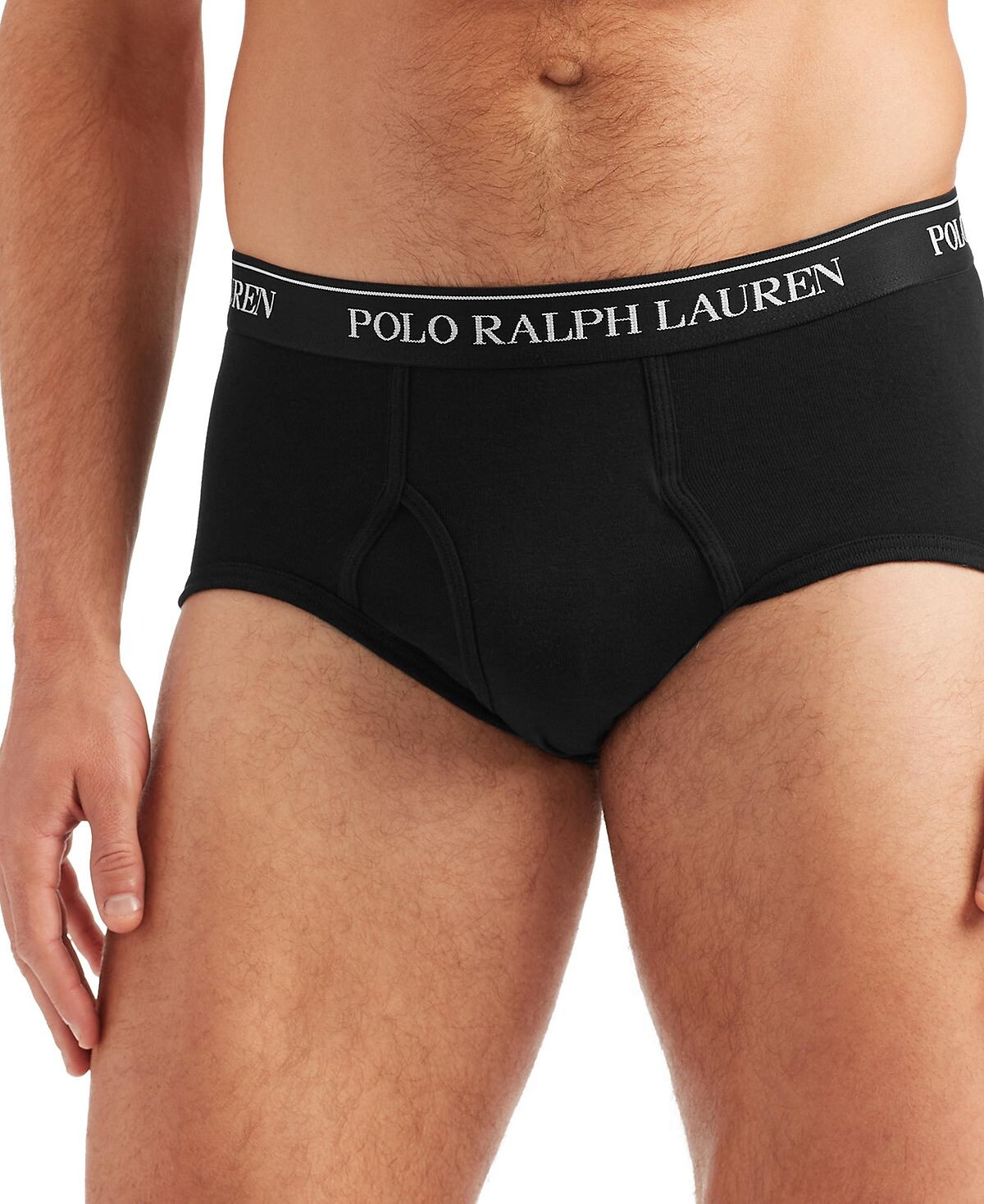 Мужские трусы из хлопка больших и высоких размеров (3 пары) Polo Ralph Lauren — фото 3