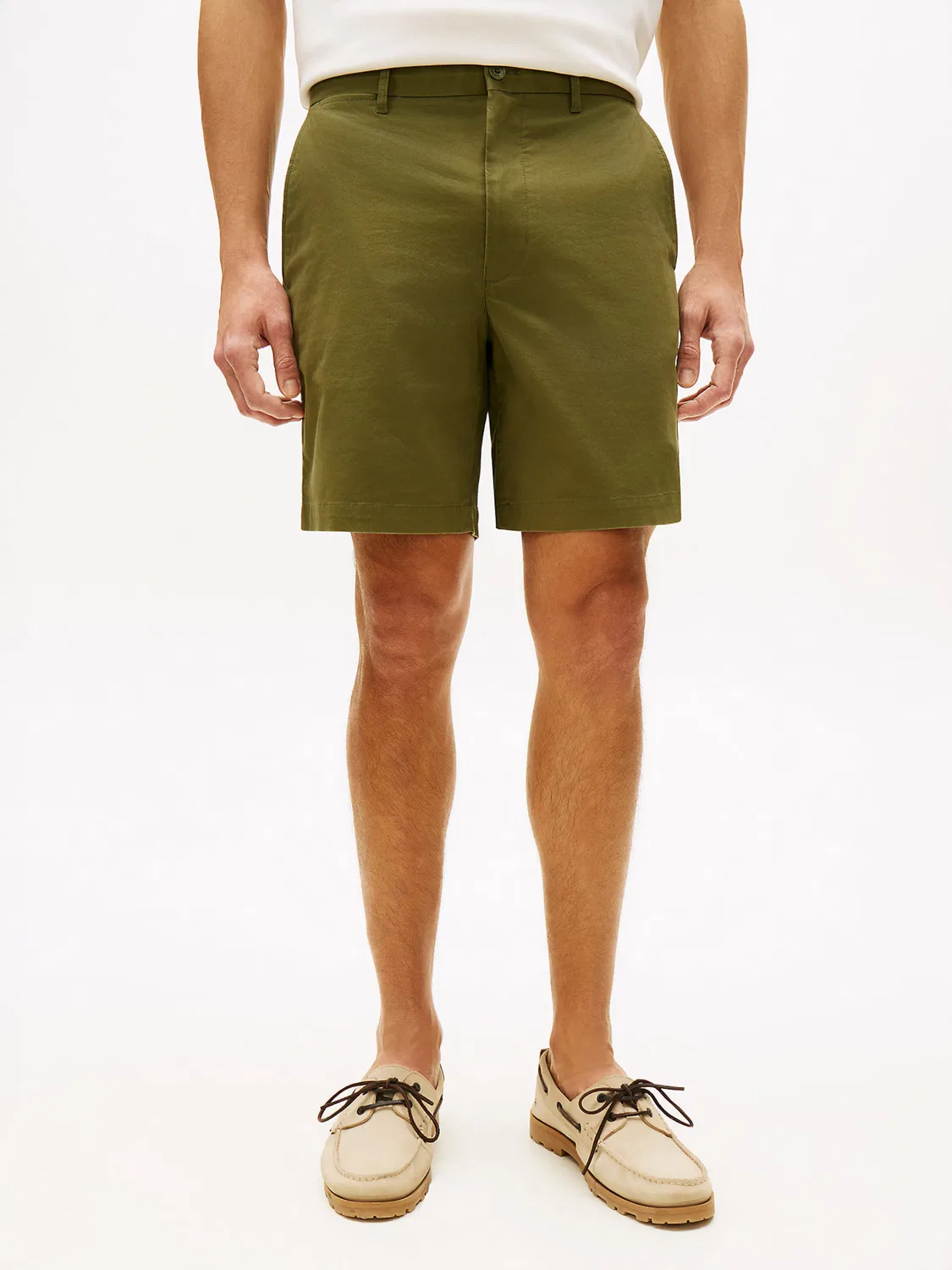 Классические брюки-чиносы 'Dover Ess' Tommy Hilfiger, Olive — фото 2