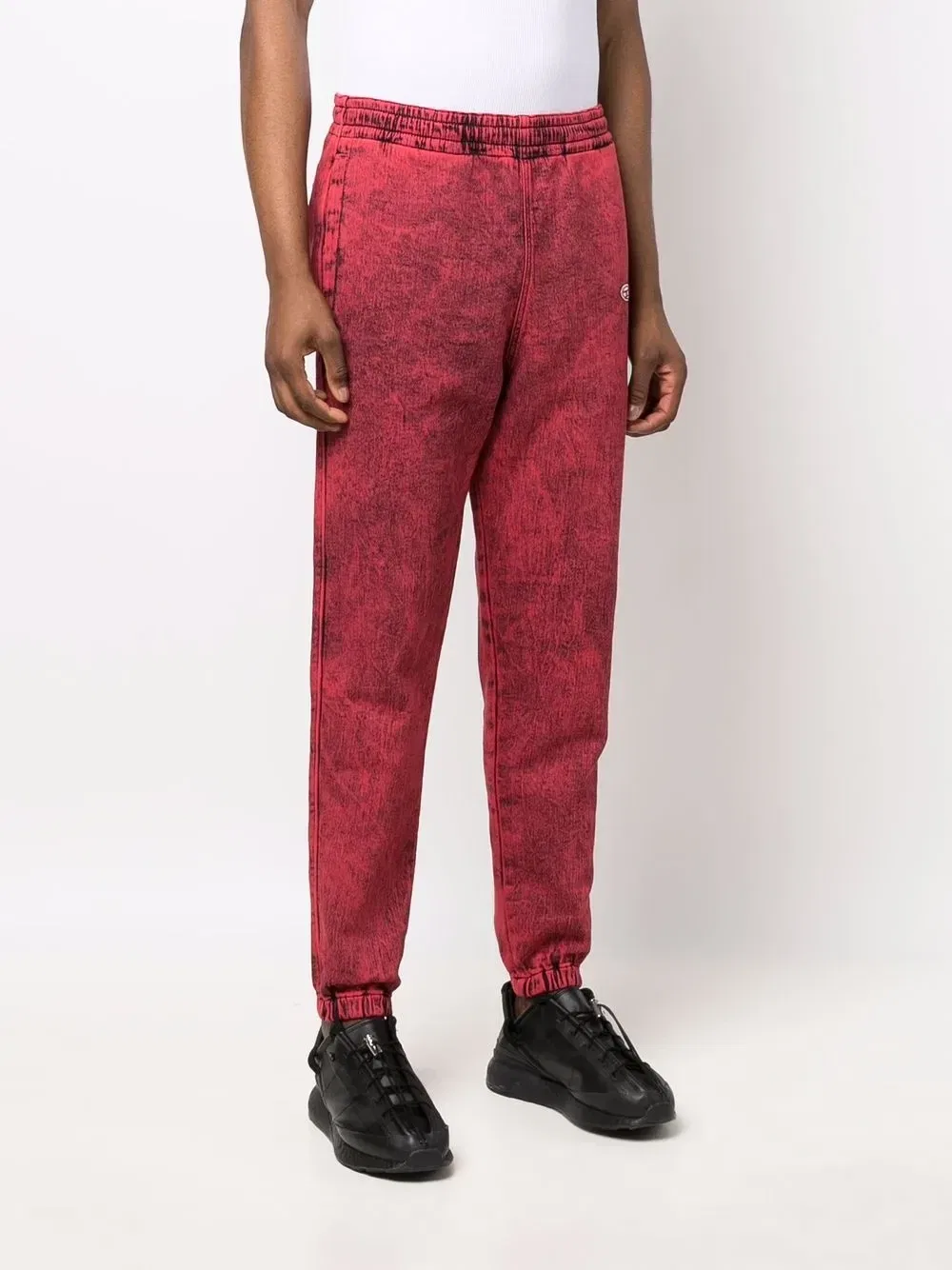 Спортивные брюки D-Lab JoggJeans Diesel, красный — фото 3