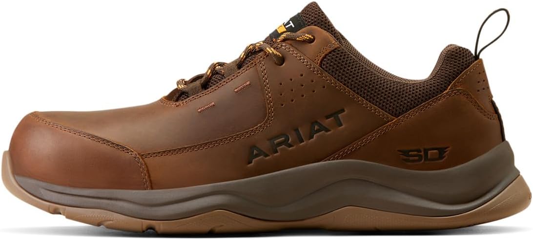 Мужские ботинки ARIAT Working Mile Sd с композитным носком, коричневый — фото 2