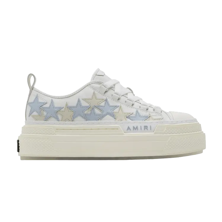 

Кроссовки Amiri Wmns Stars Platform Court Low Grey Blue, серый