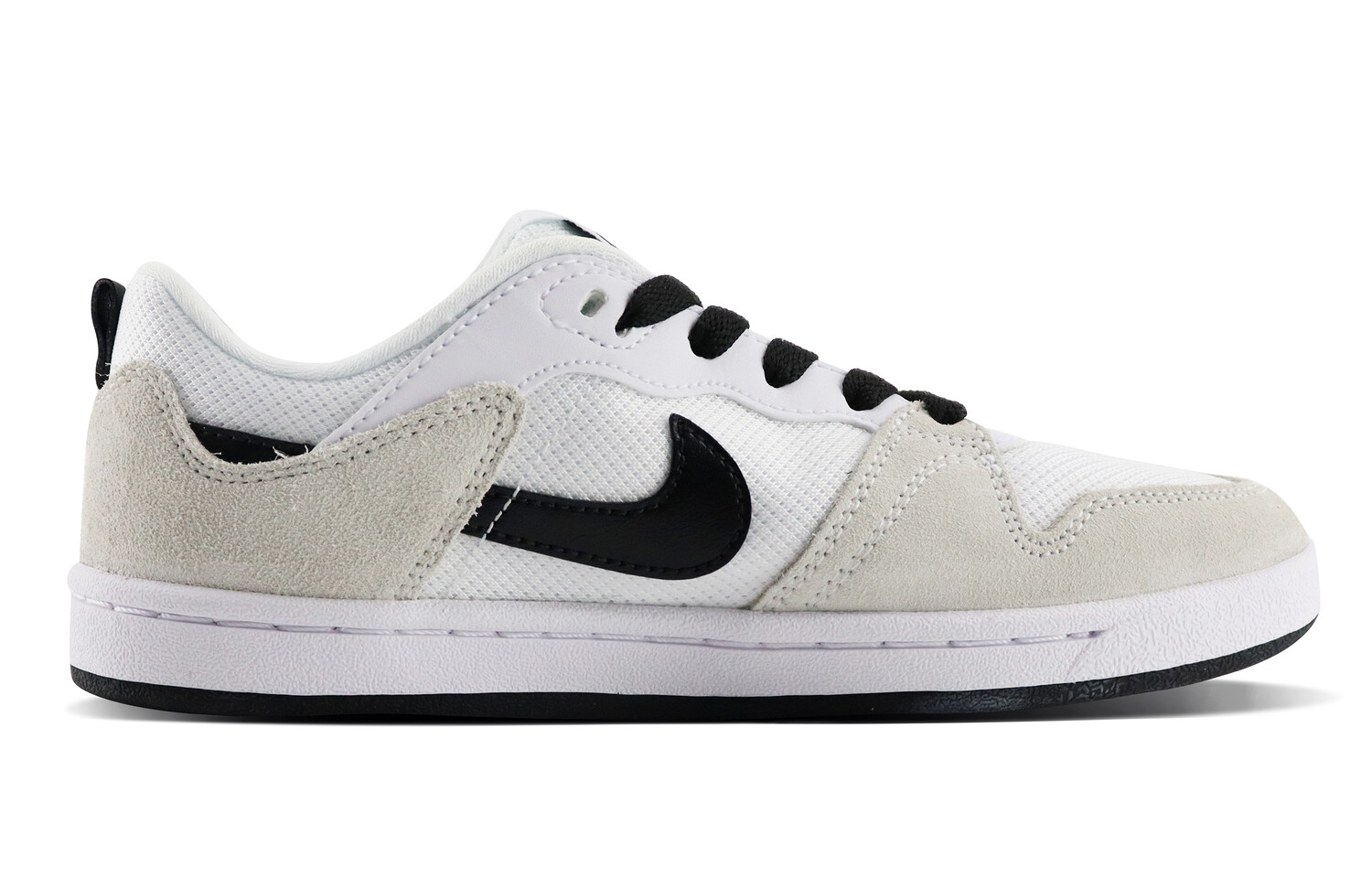 

Кроссовки Nike SB Alleyoop Skateboarding Shoes Women's Low-top White/black, черный/белый