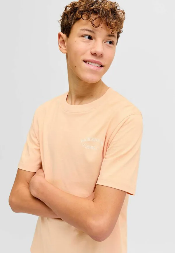 Футболка с принтом jjebrandes Jack & Jones Junior, Beach Sand — фото 4