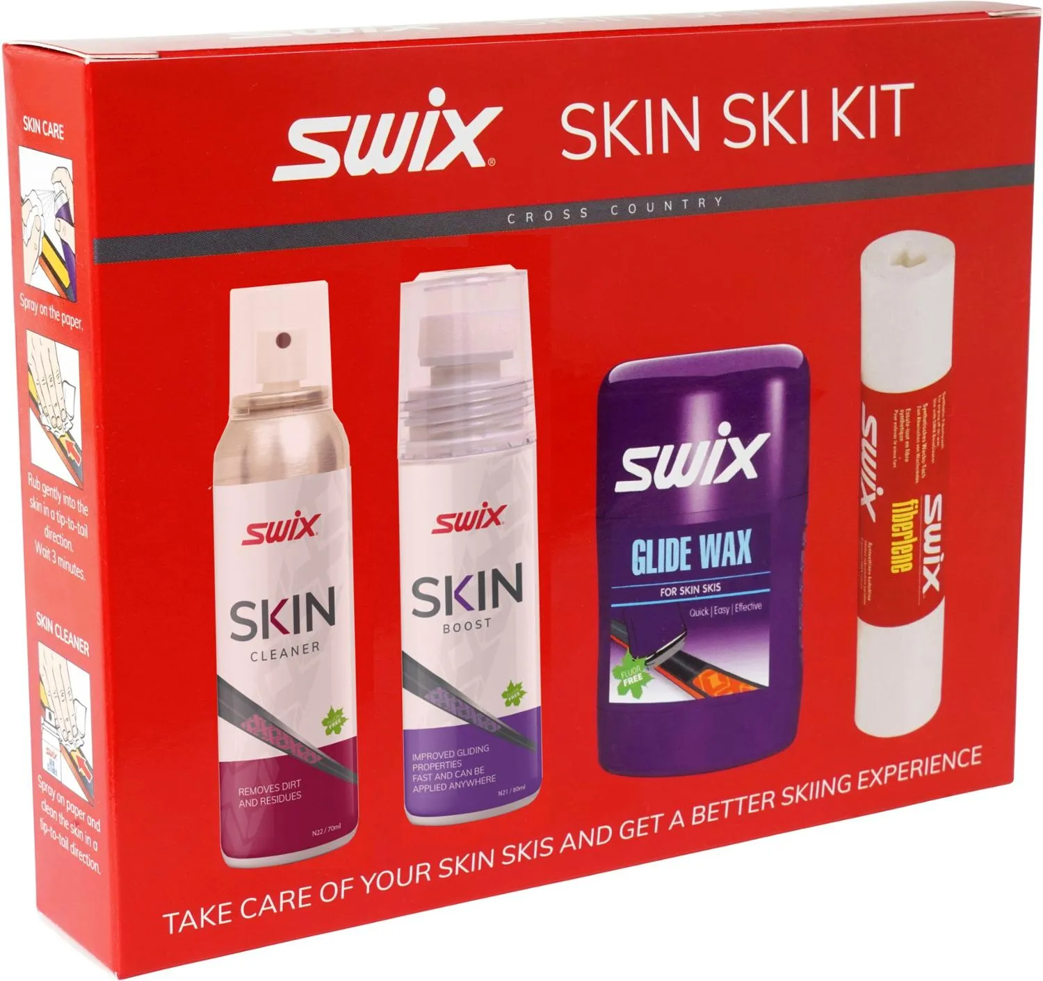 

Комплект P15 для лыж с гладкой скользящей поверхностью Swix, None