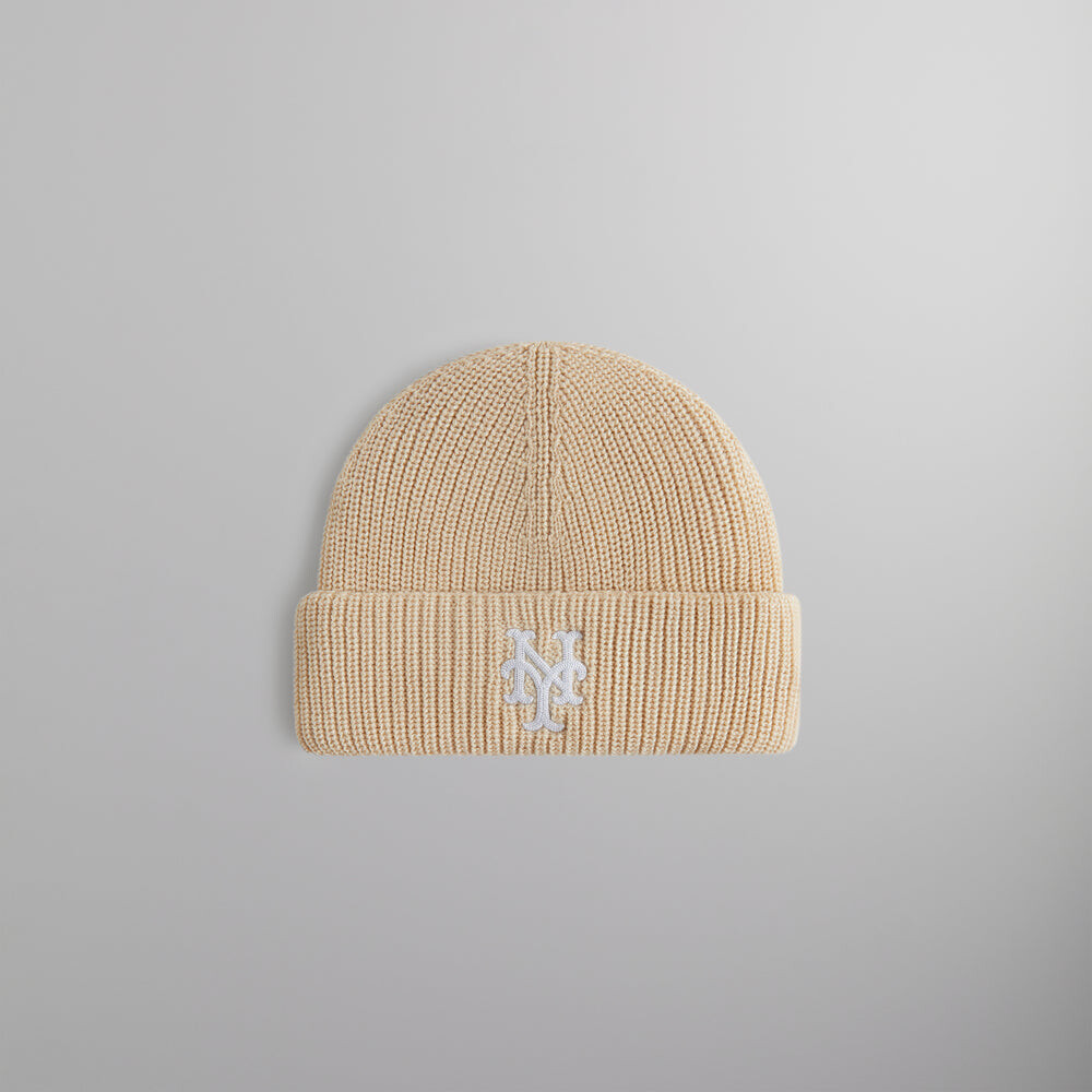

Шапка Kith & '47 for the New York Mets Mia Beanie, цвет Sandrift
