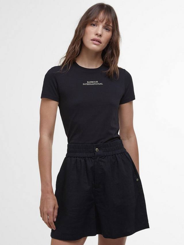 

Футболка с логотипом estella Barbour, черный