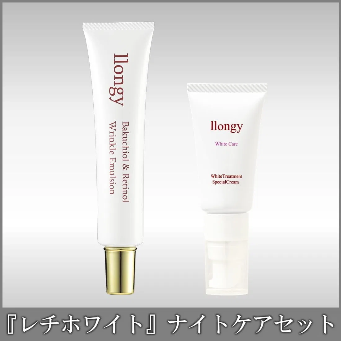 Набор для ухода за кожей лица Night Care High Blend 2-Piece Set, llongy, ретиноловая эмульсия 40 г + крем SymWhite377 18 г — фото 2