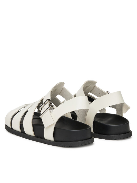 Сандалии Tjw Fisherman Patent Sandal EN0EN02874 Tommy Jeans, белый — фото 3