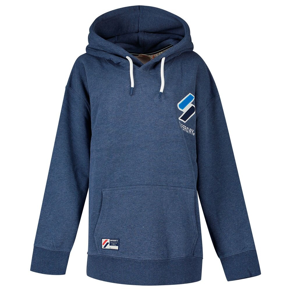 

Худи Superdry Code APQ OverSized, синий