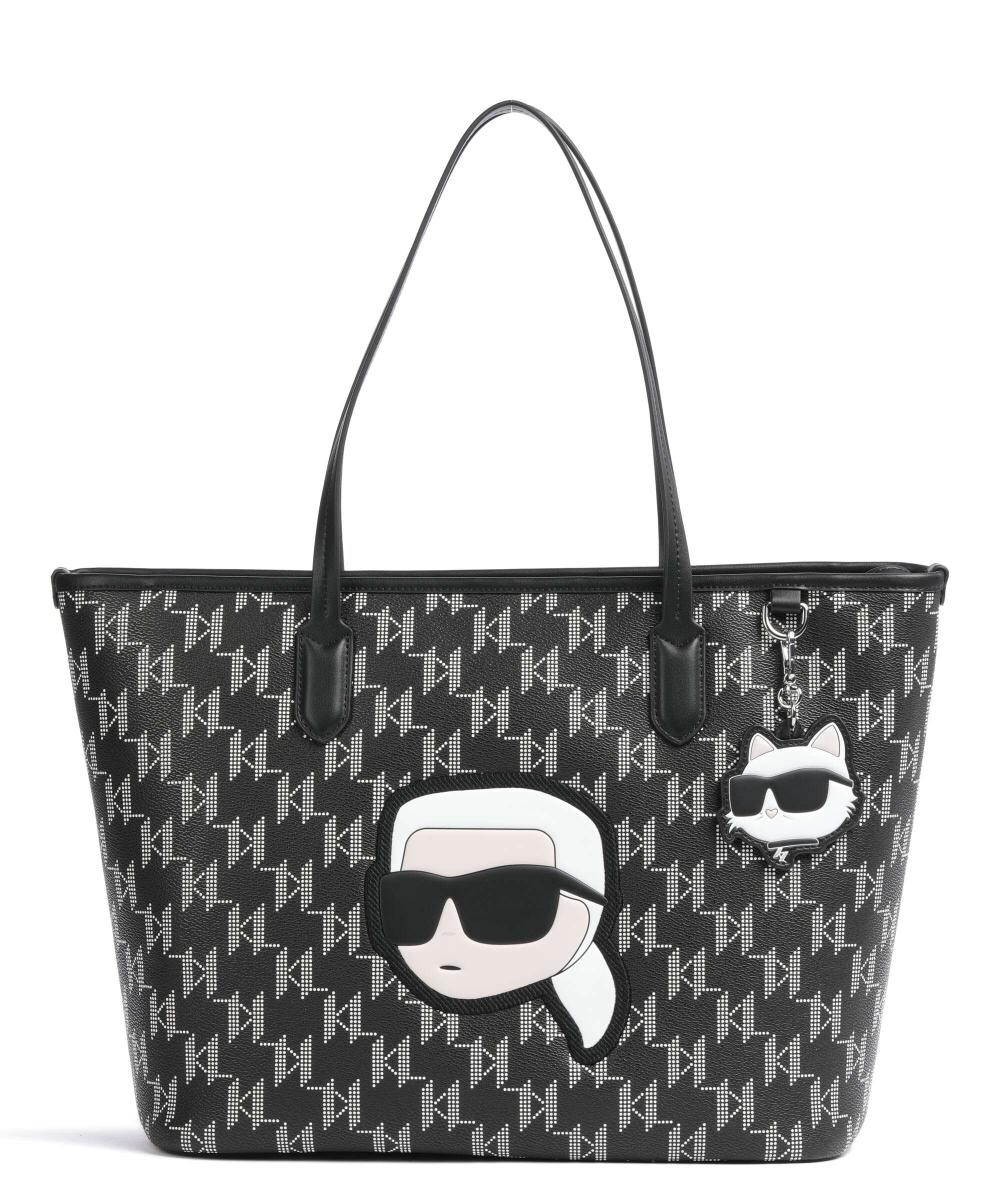 

Ikonik 2.0 mono шопер из искусственной кожи Karl Lagerfeld, черный