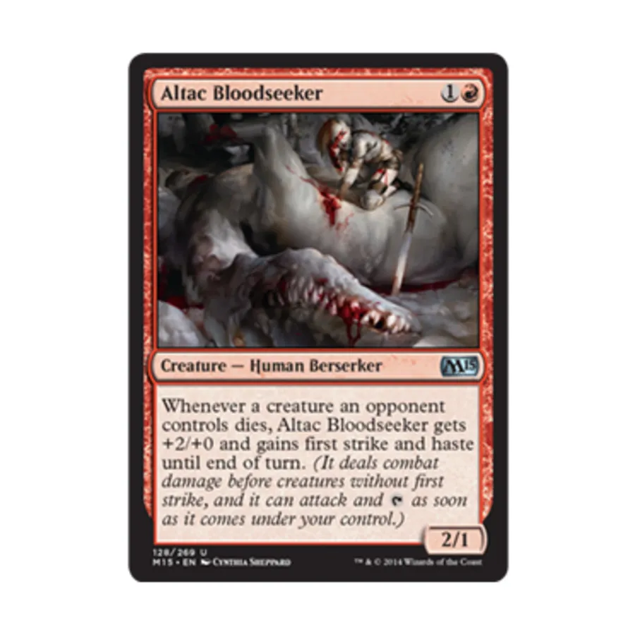 

CCG Альтак Бладсикер (U), MTG - Magic 2015