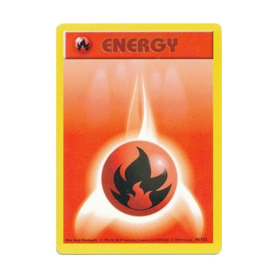 

CCG Энергия огня (С) #98, Pokemon - Base Set (Shadowless) - Singles