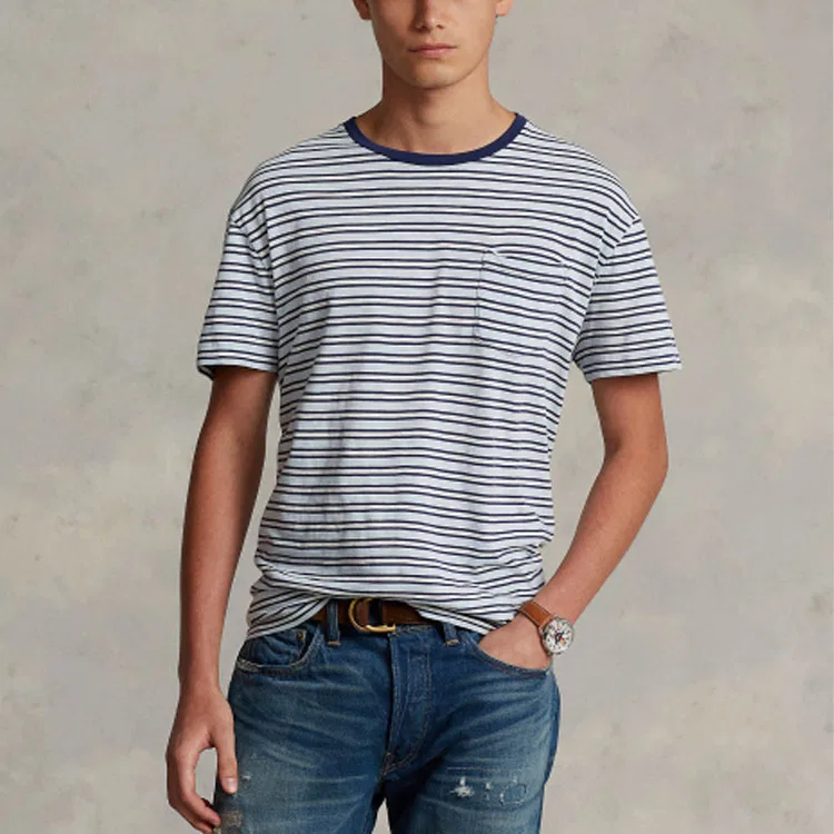 Футболка мужская Light Blue Polo Ralph Lauren — фото 4