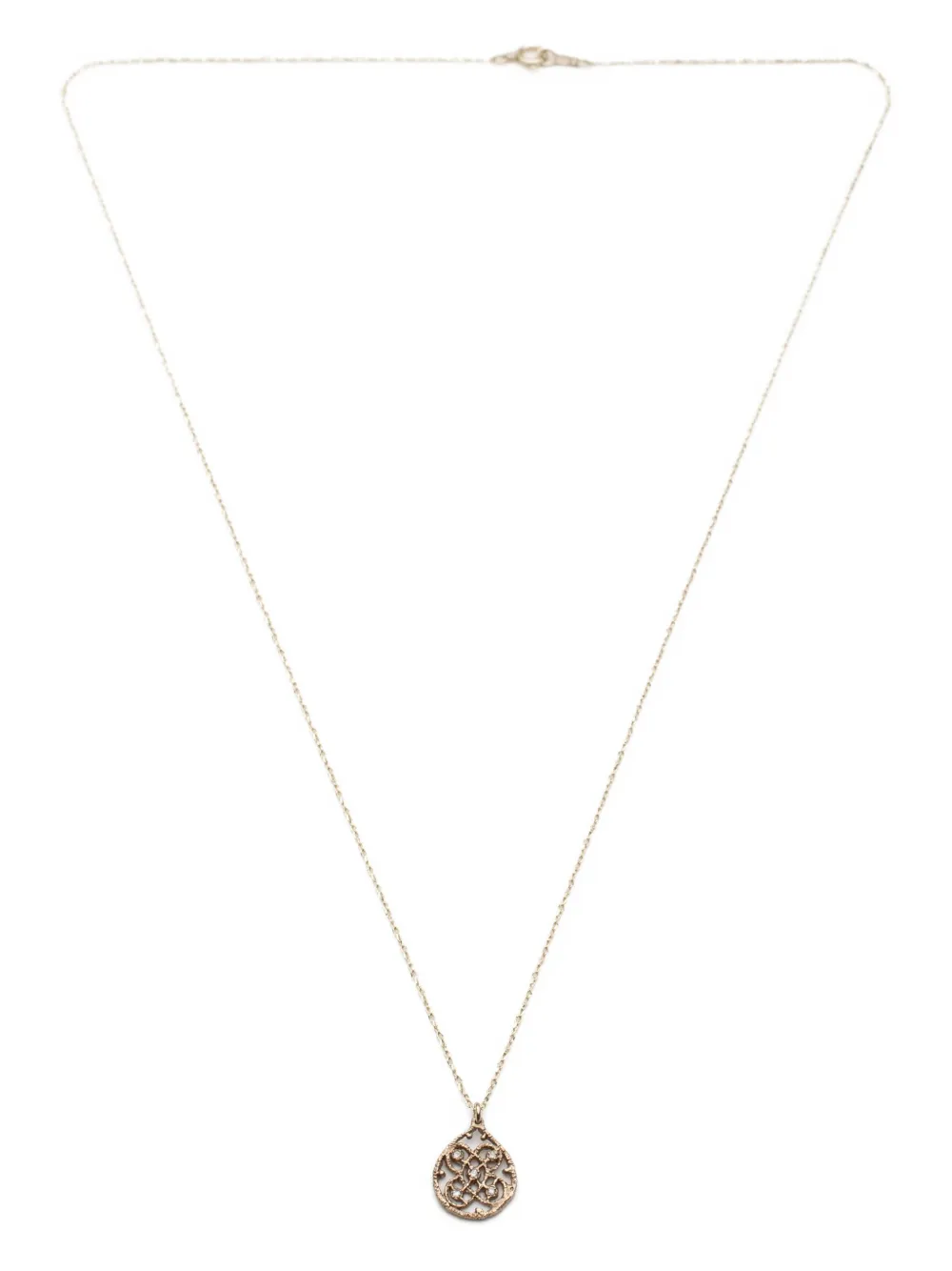 

Бриллиантовое колье Diamond Drop R из 14-каратного желтого золота Noguchi, золотой