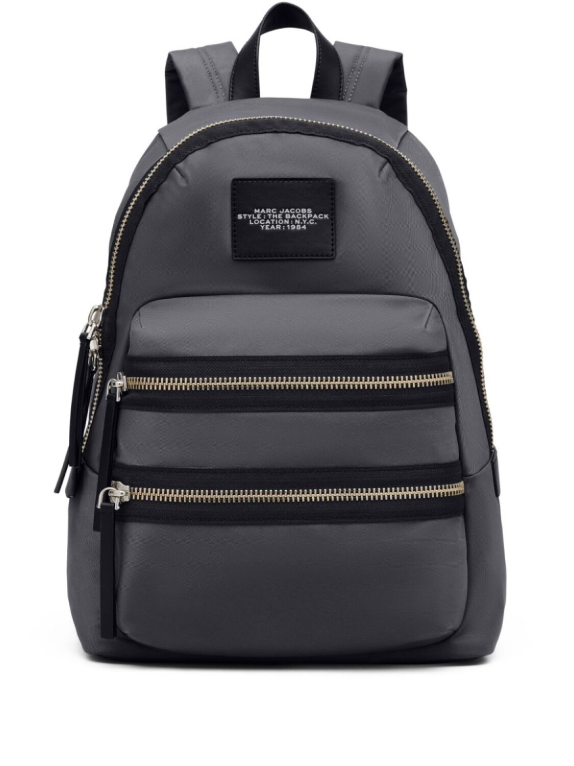 

Рюкзак The Large Backpack' на молнии Marc Jacobs, серый