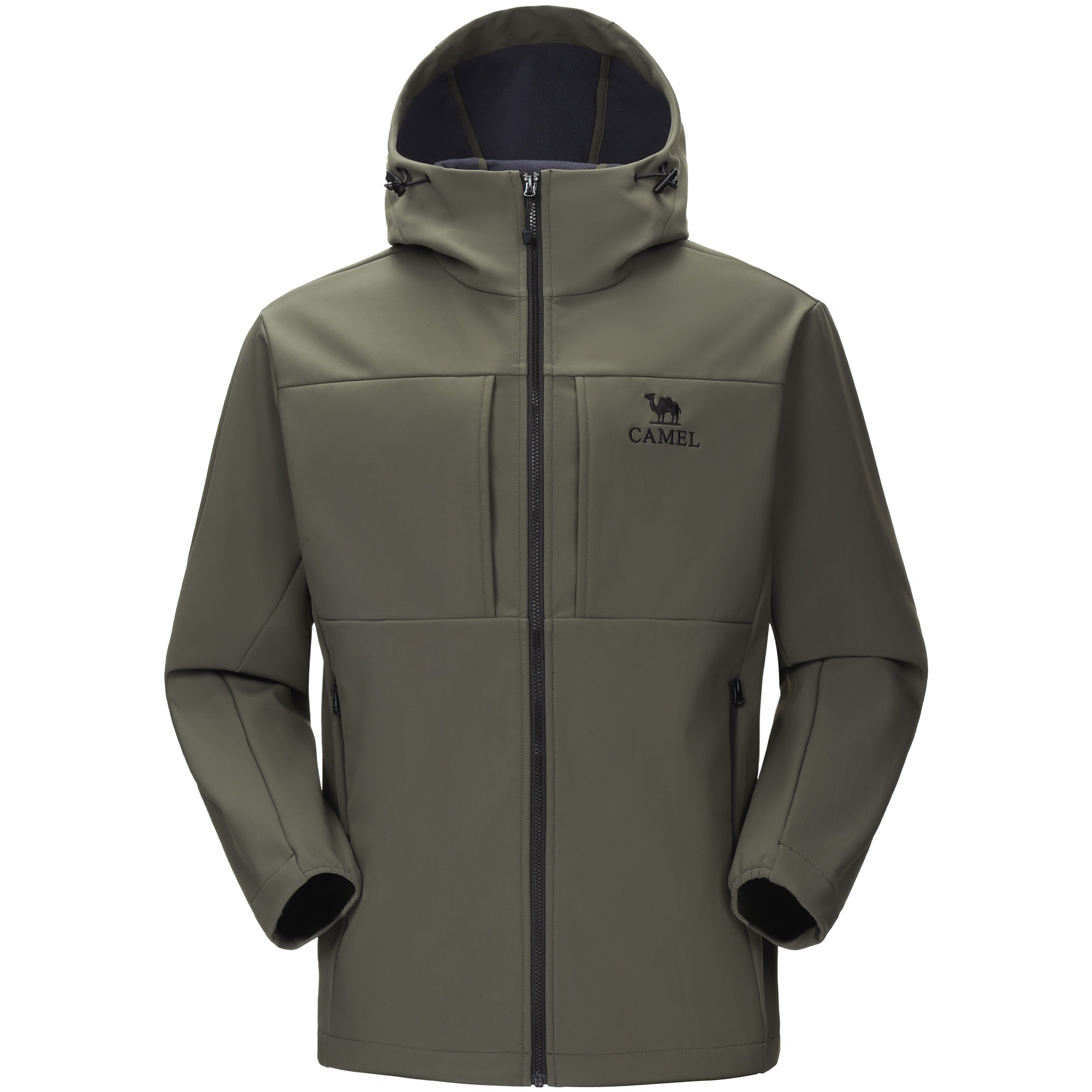 

Мужская утепленная худи Softshell CAMEL, explore зеленый