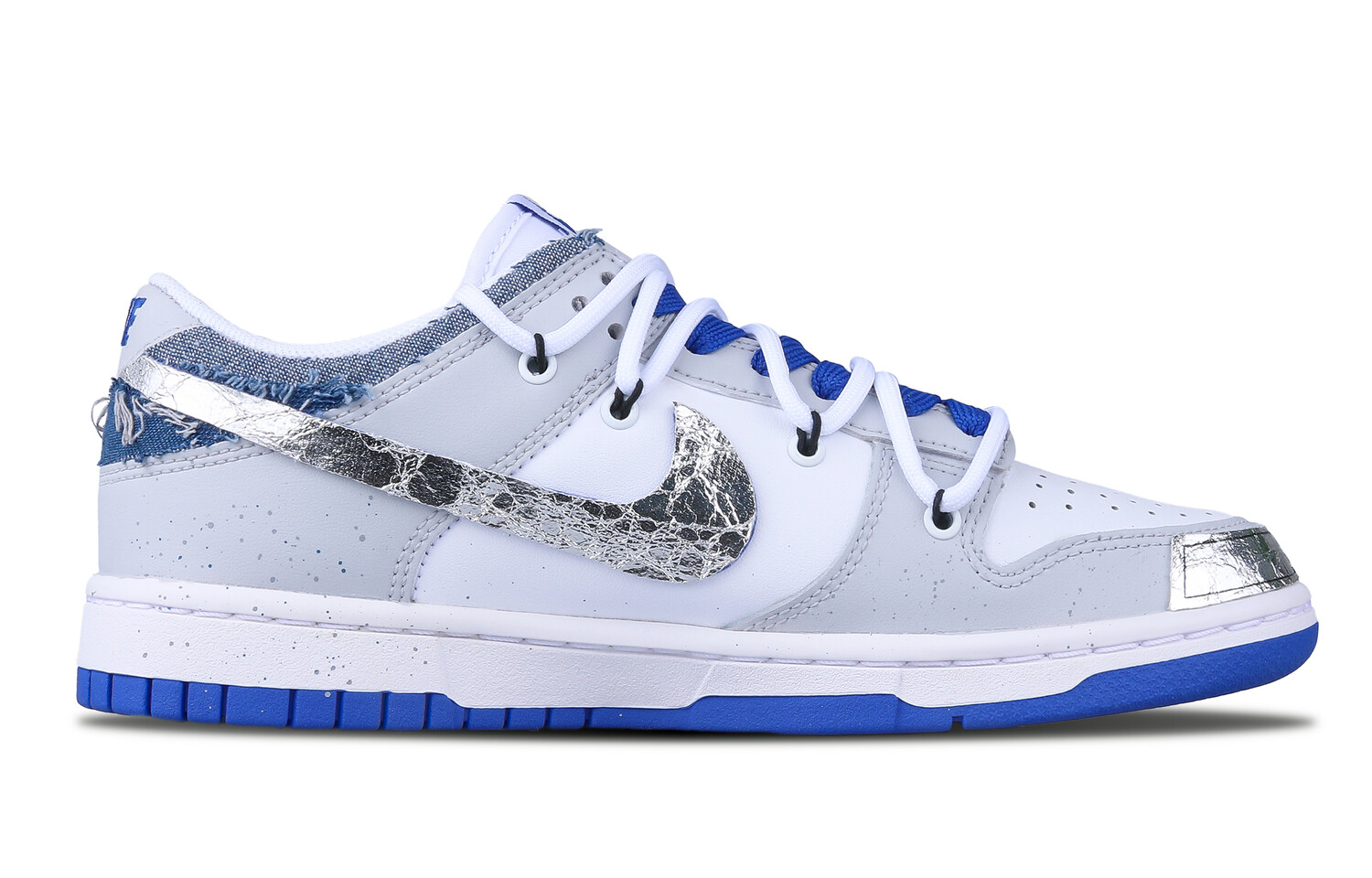 

Кроссовки Nike Dunk Skateboarding Shoes Men Low-top Silver, серый