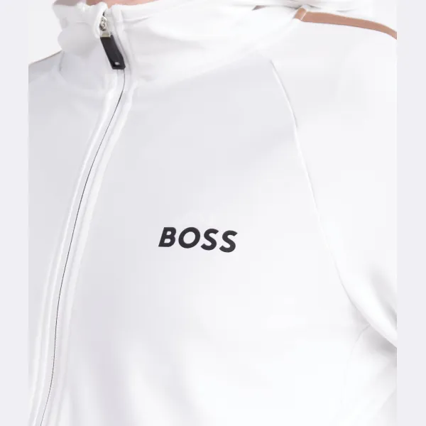 Толстовка обычного кроя Boss x Matteo Berettini Sicon Boss, белый — фото 4