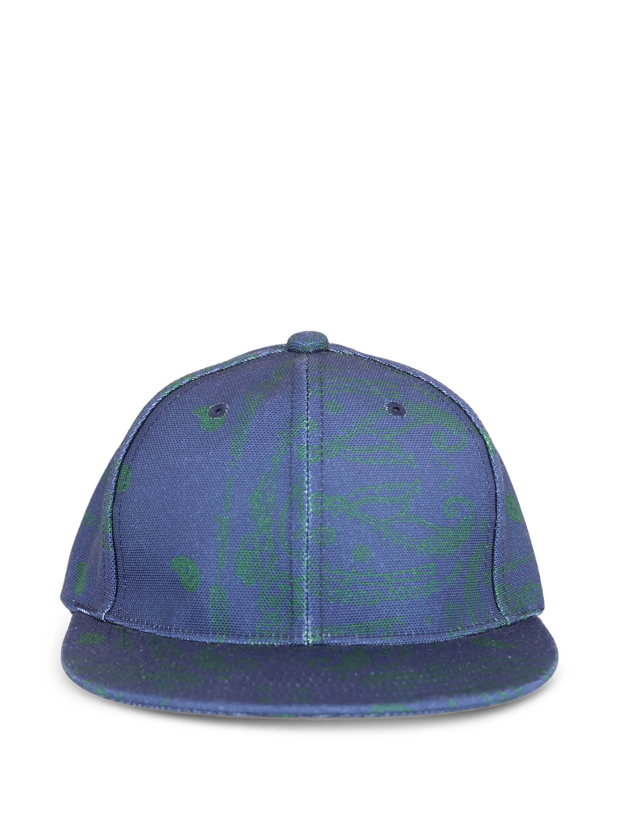 

Бейсболка с принтом пейсли The World Is Yours, синий