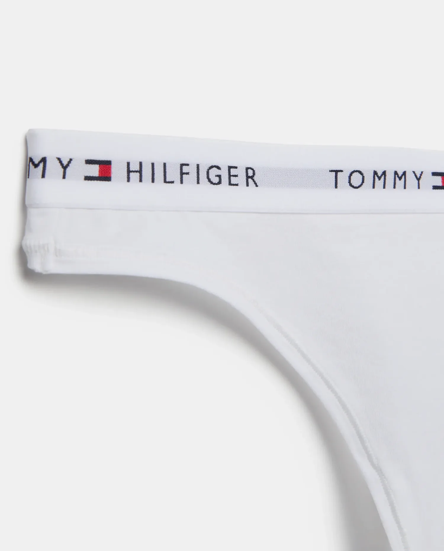 Трусы-танга Tommy Icons с отличительной надписью Tommy Hilfiger, белый — фото 2