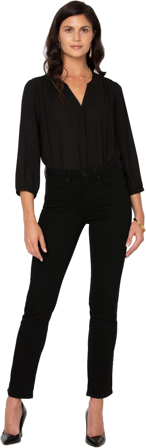 

Джинсы Sheri Slim in Black NYDJ, черный