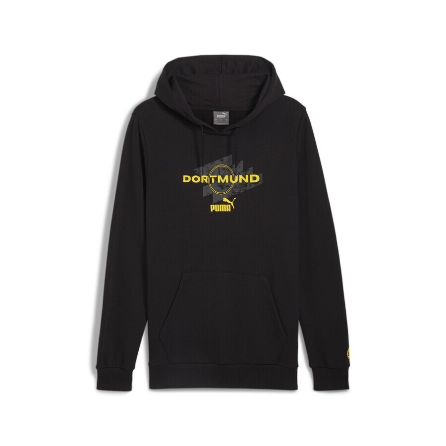 

Свитер с капюшоном на молнии PUMA Athletic Sweatshirt Borussia Dortmund, черный