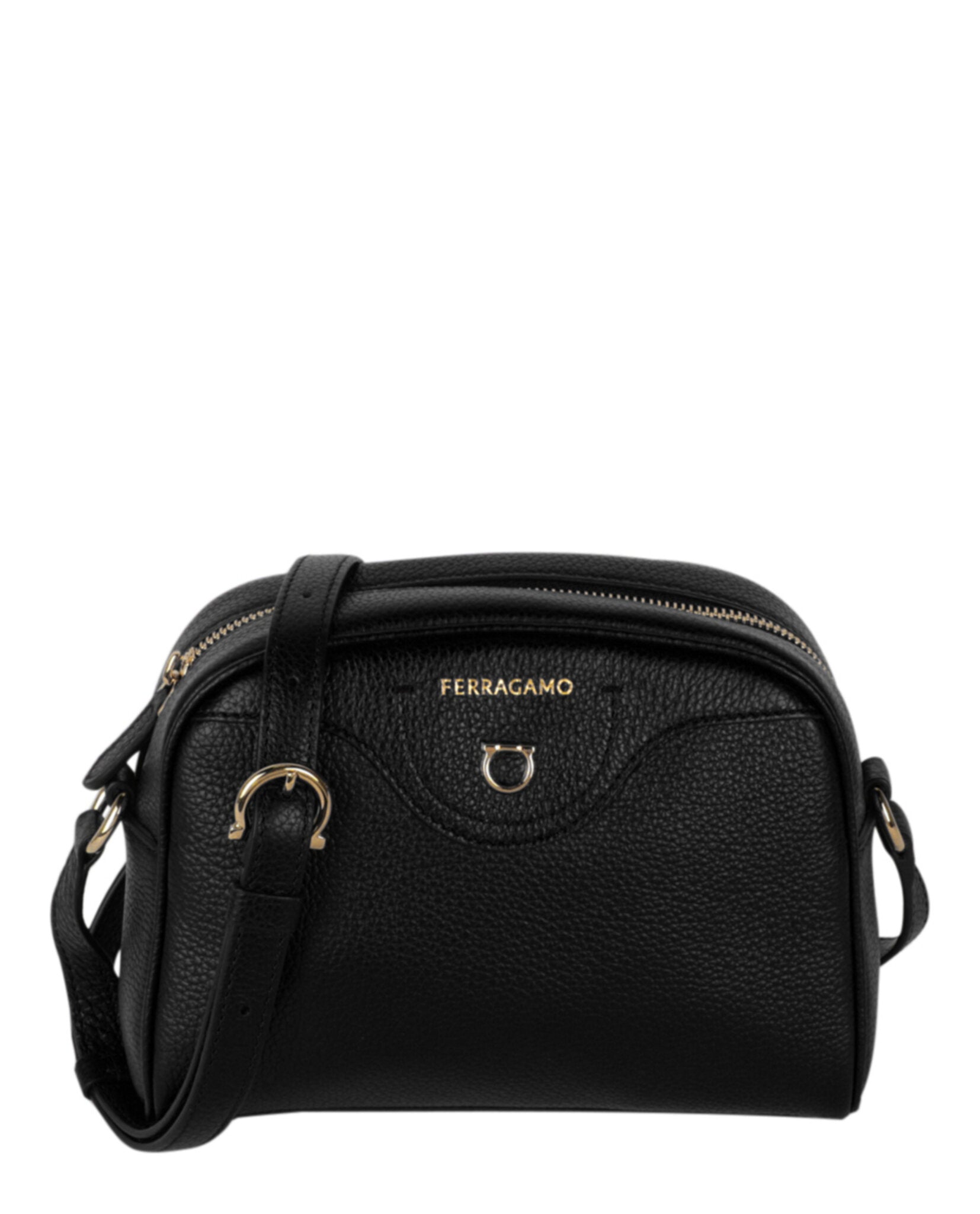 

Дорожная сумка для камеры через плечо Salvatore Ferragamo, черный
