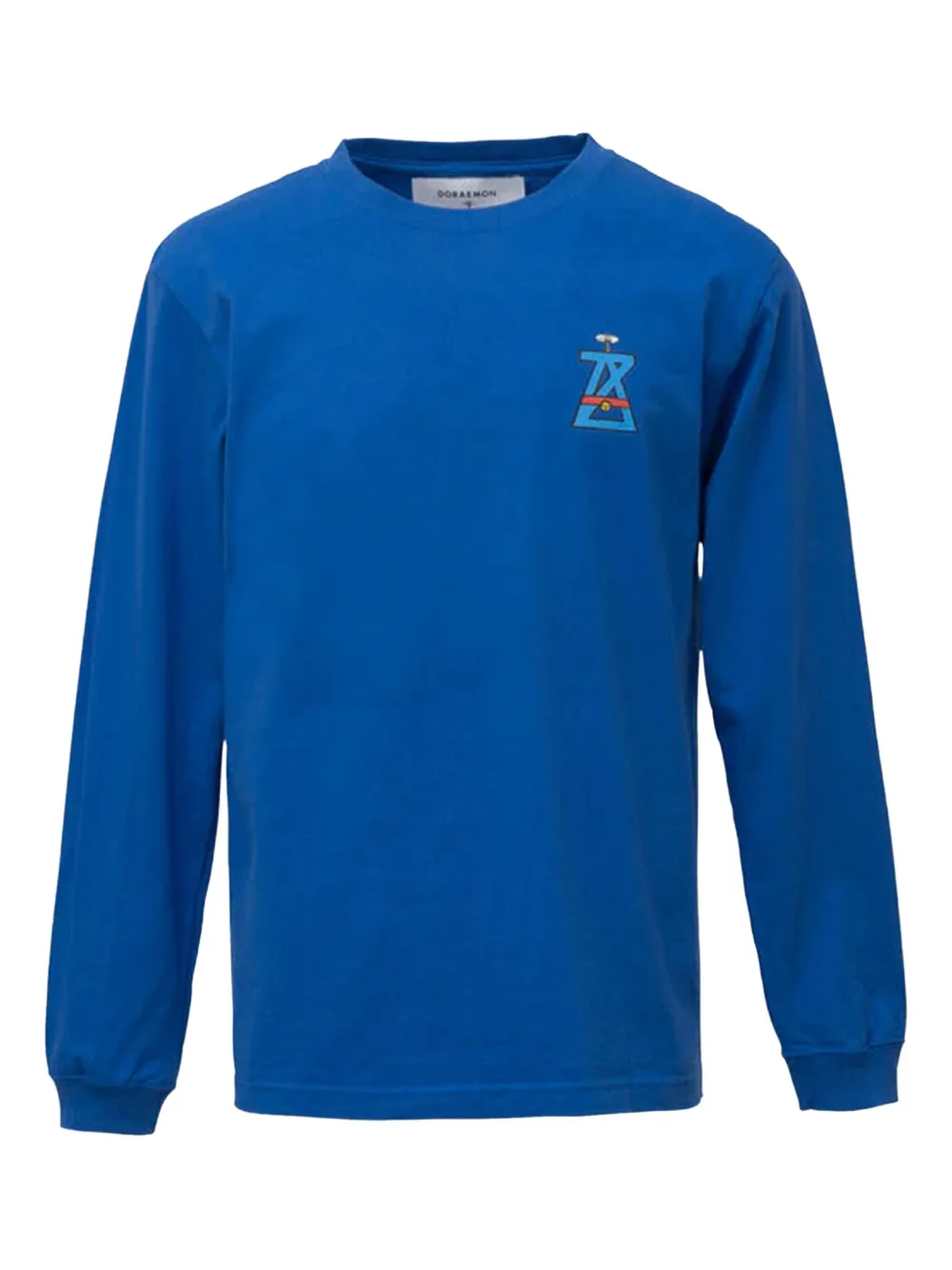 

X Топ с длинными рукавами и принтом дрона Дораэмона Anrealage, синий