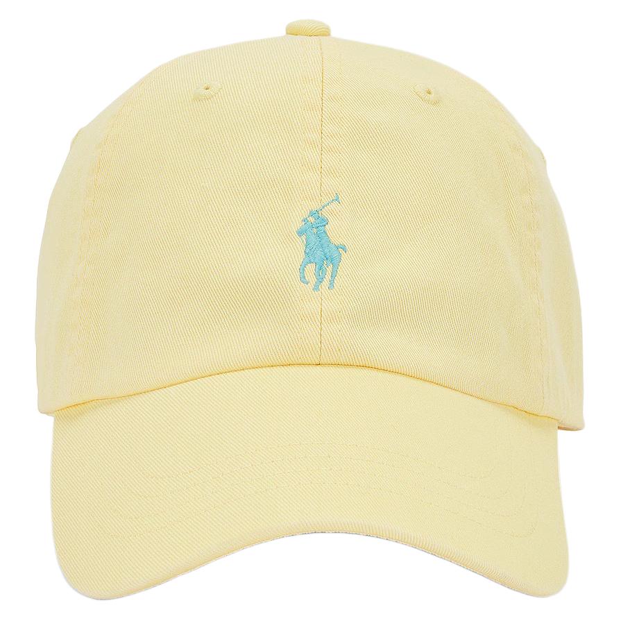 

Polo Ralph Lauren Бейсболка с вышивкой пони и изогнутым козырьком, Empire Yellow Yellow