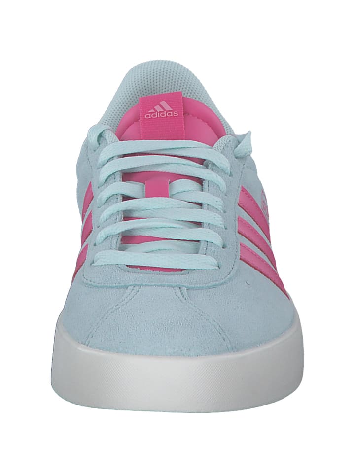 Элегантные туфли на шнуровке adidas, цвет halo mint/magenta/pink — фото 4