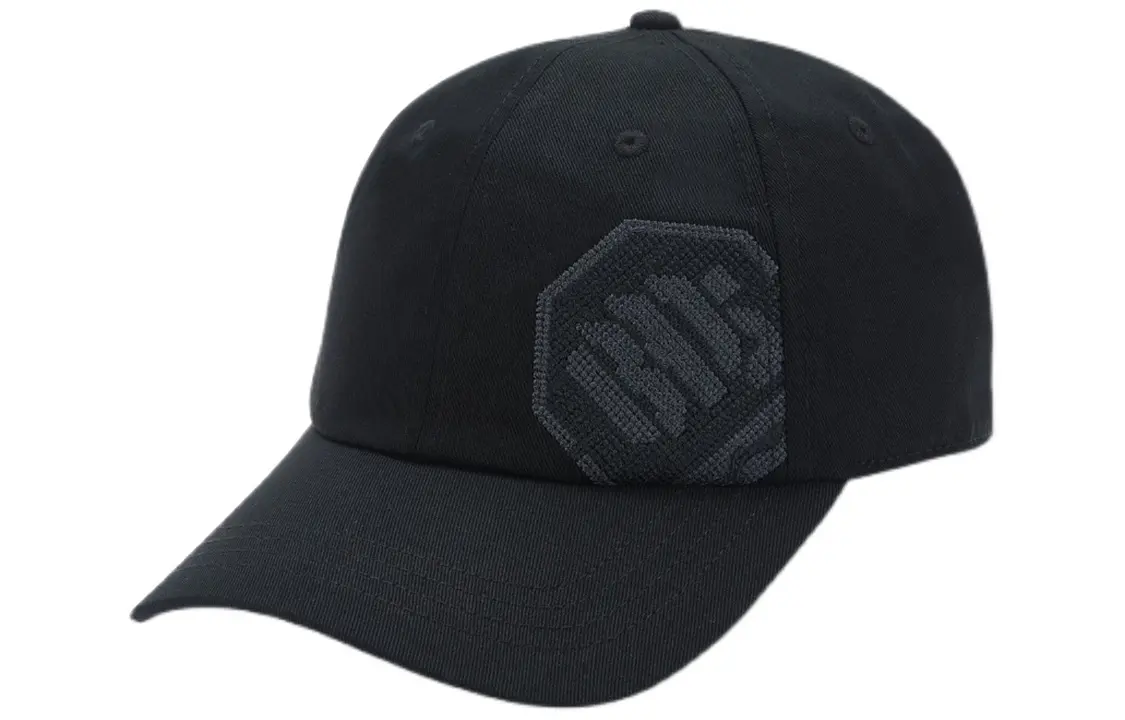 

Бейсболка унисекс черная LINING