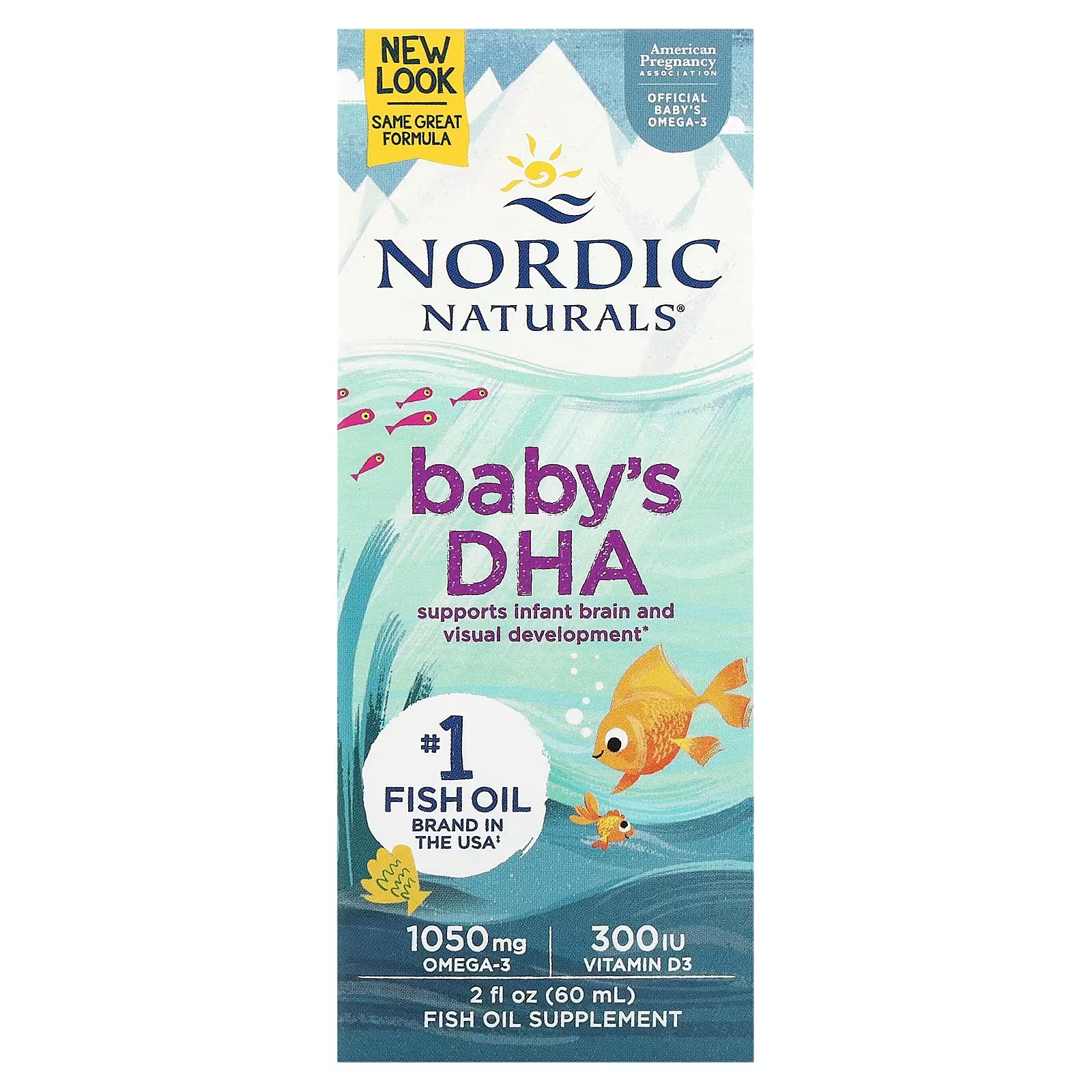 

Nordic Naturals Baby's DHA, 2 жидкие унции (60 мл)