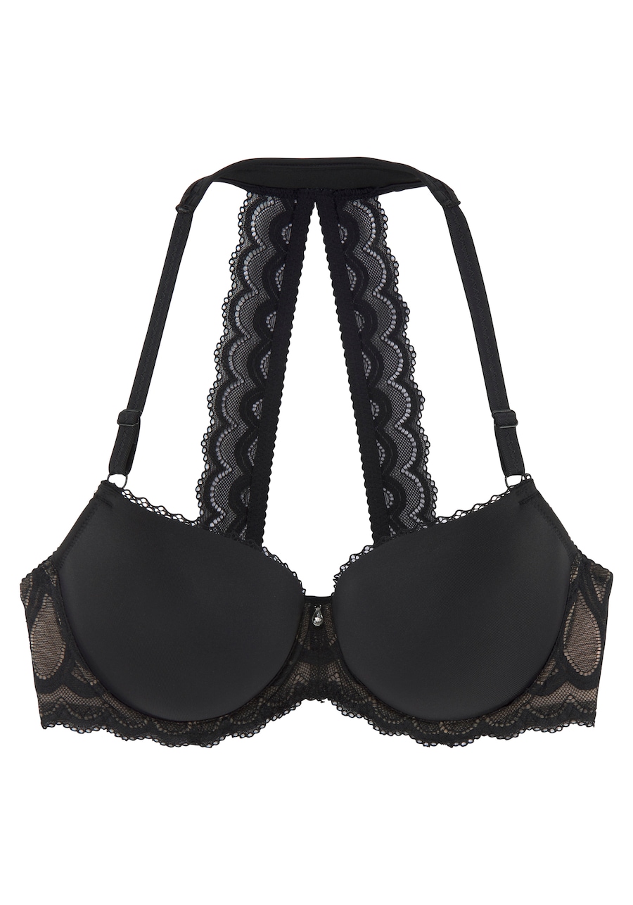

Бюстгальтер-футболка LASCANA, черный