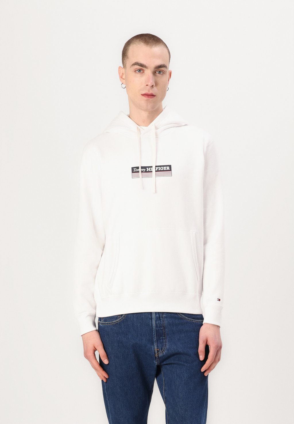 

Толстовка с капюшоном BOX HOODY Tommy Hilfiger, белый