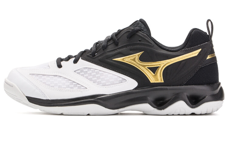 

Кроссовки Mizuno Unisex, белый/черный/темно-желтый