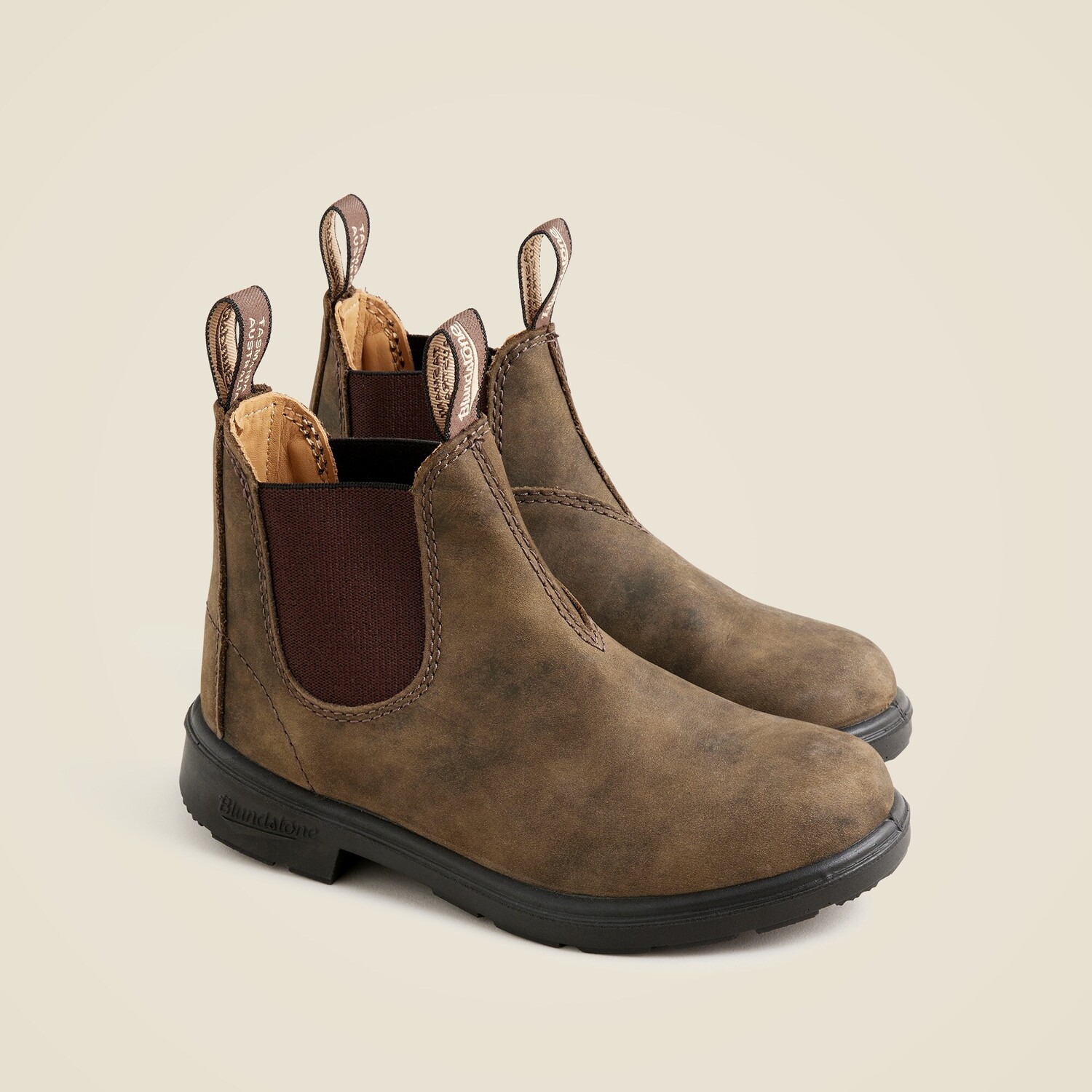 

Детские ботинки Blundstone из промасленной кожи J.Crew, коричневый