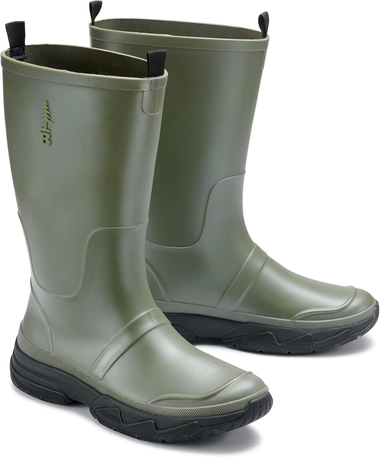 

Мужские дышащие резиновые сапоги BASS, водонепроницаемые Bass Outdoor, Deep Lchn Gn