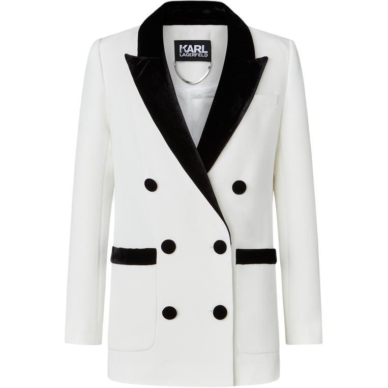 

KARL LAGERFELD / Karl Lagerfeld Jeans Деловой пиджак KARL LAGERFELD, Black White