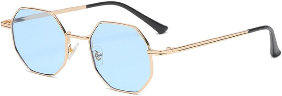 

Женские солнцезащитные очки Polygon Metal в винтажном стиле, мужские солнцезащитные очки класса люкс, квадратные зеркальные, с защитой от УФ-излучения UV400 generic, 2