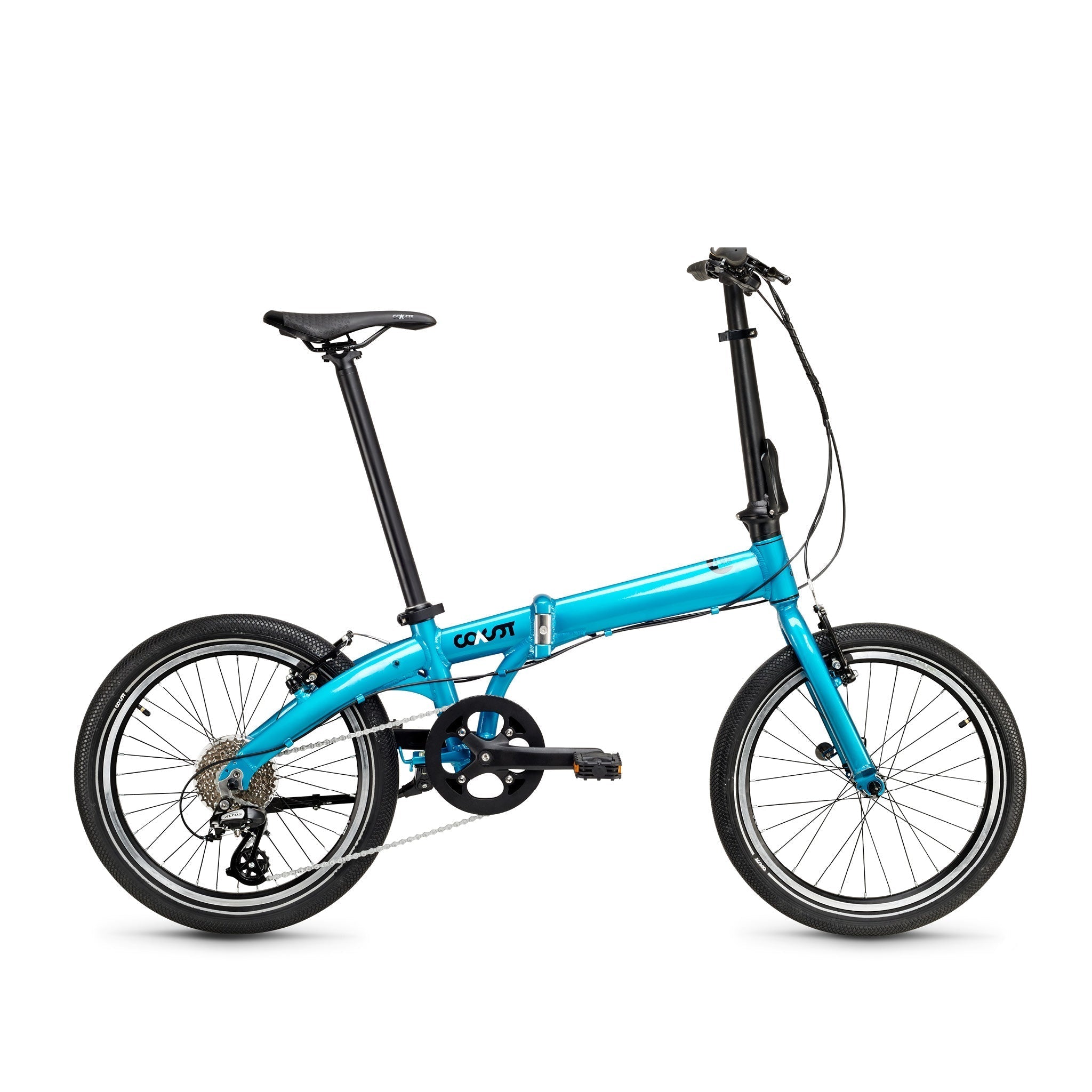 

Городской велосипед COAST Bikes Klapprad Hightide No. 04 8-Gang Sky Blue